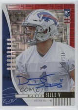 2019 Panini Absolute Rookie Red Squares Signatures /100 David Sills V Auto 13c1