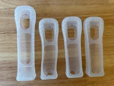 Lot of 4 - OEM Official Nintendo Wii Remote Silicone Covers 3 Reg 1 Motion Plus