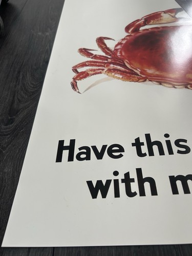 Guinness Time 2011 Irish Ireland Beer Crab Art Wall Indoor Room Poster - 22x30 - Picture 3 of 6