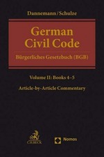 German Civil Code Volume II ~ Gerhard Dannema...