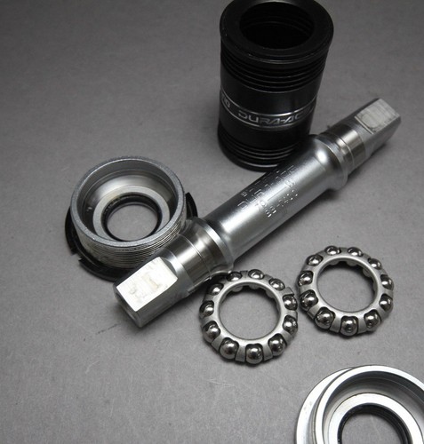 Shimano Dura Ace BB-7400 Bottom Bracket / ITA 70 mm 36x24 / 113 mm / 1988 - Picture 7 of 13