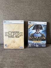 Empire Total War Special Forces Edition & Napoleon Total War (New/Sealed)