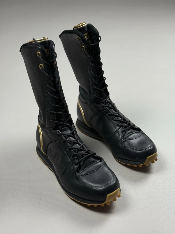 Adidas Missy Elliott Respect Me Unisex Y2K Botas Altas de Cuero Zapatos Talla 40 Foto 2 de 4