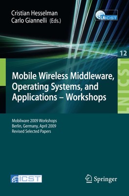Cristian Hesselman | Mobile Wireless Middleware, Operating Systems and...
