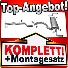 Auspuff für VOLVO XC60 I 2.4 D / D3 / D4 / D5  / AWD bis 08.2013 Auspuffanlage