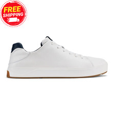 Olukai Lae‘ahi Lī ‘Ili Men’s Waterproof Leather Sneakers Brand New, Auth