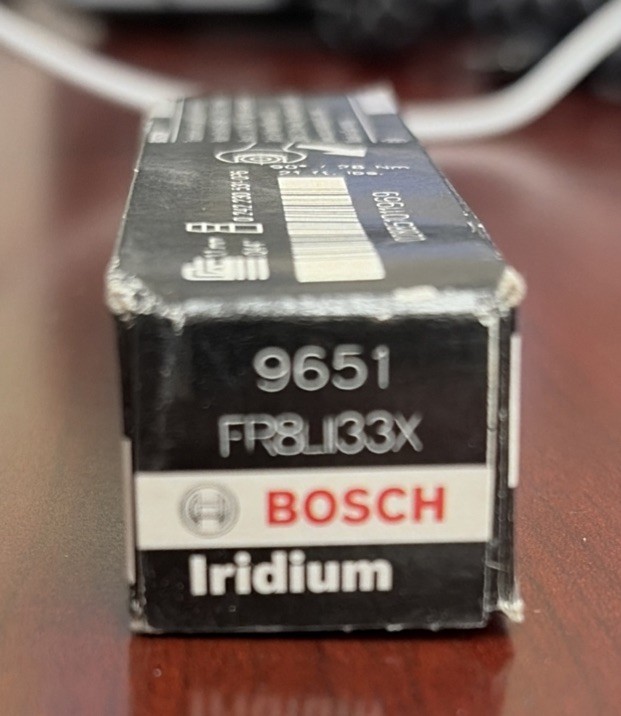 1 Bosch 9651 Iridium Spark Plug FR8LII33X
