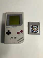 Nintendo Game Boy Launch Edition Handheld System - gray + tiny toons game