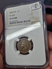 1869/69 Fs 303 Vf 35 Bn Indian Head Penny Ngc Good Variety