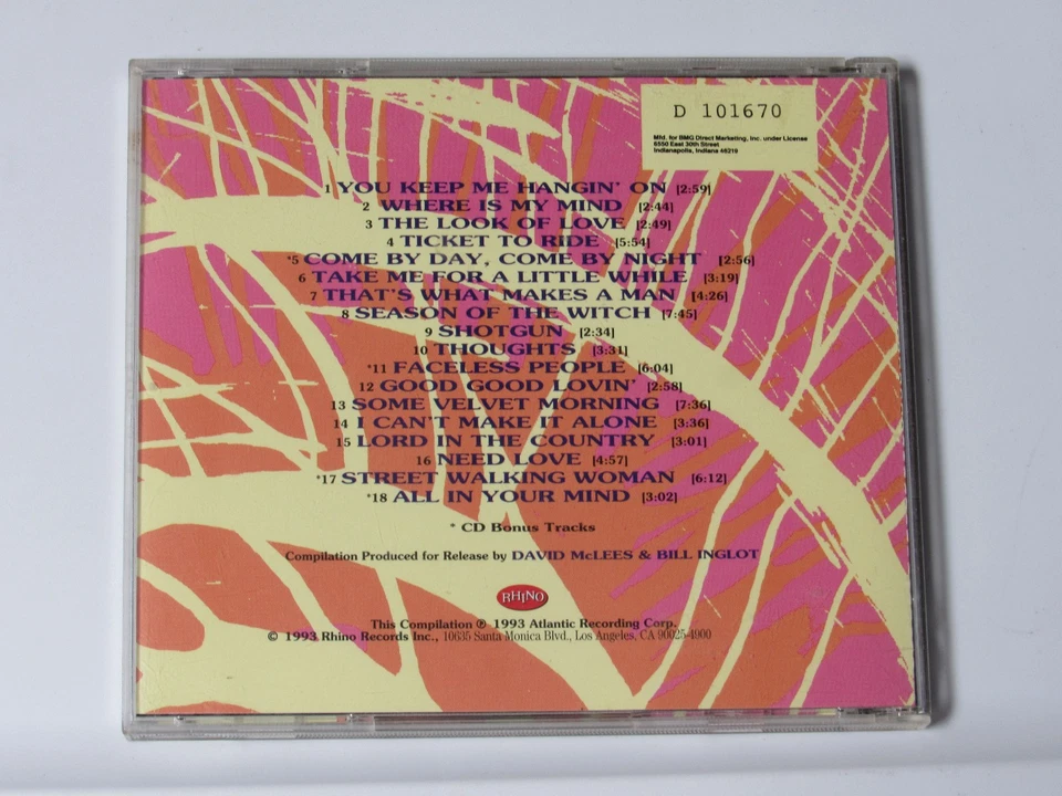 Vanilla Fudge LIKE-NEW CD Psychedelic Sundae: The Best Of Greatest Hits FREE Foto 2 de 3