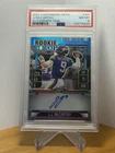 2024 Contenders Optic Rookie Ticket Teal Prizm /99 JJ McCarthy #101 Auto PSA 8
