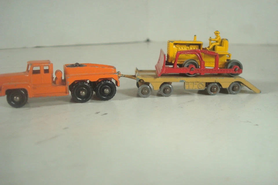 MATCHBOX LESNEY PICKFORD TRANSPORT LAING SCAMMELL ROTINOFF ALANTIC LOWBOY TRUCKS - Image 3 of 4