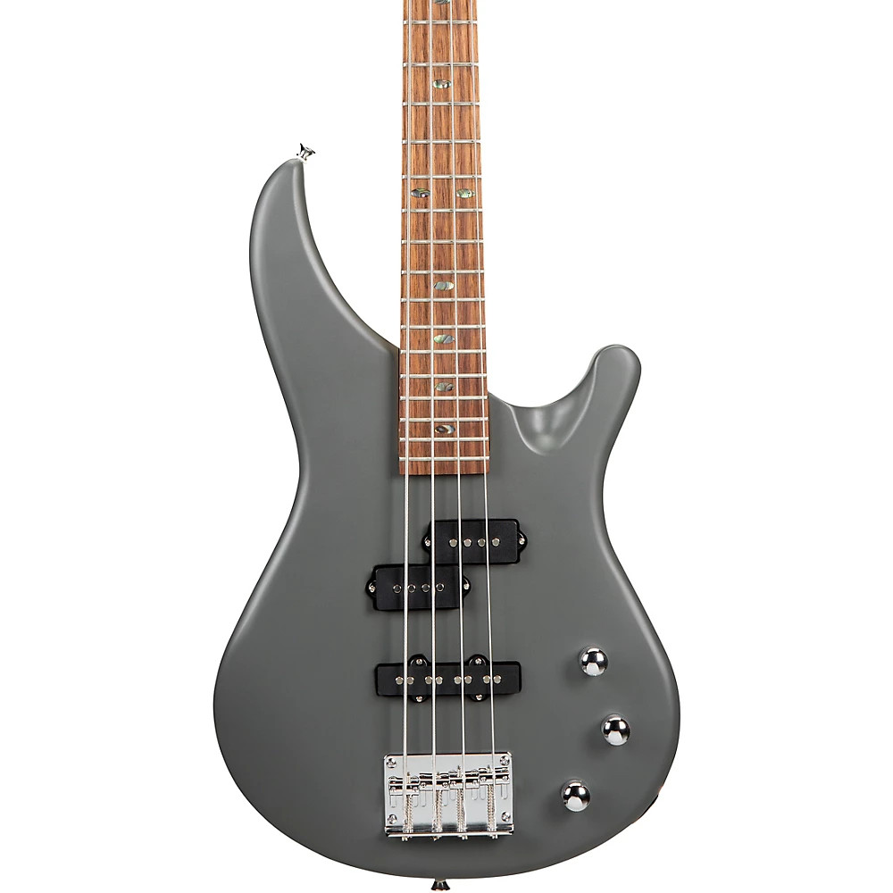 Mitchell MB100 Short Scale Solid Body Electric Bass Charcoal Satin