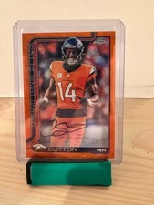 Courtland Sutton 2025 Topps Chrome Auto /25