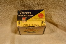 Peters empty shotshell boxes assorted quantity 5