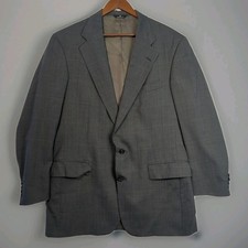 Vintage 80s Polo University Club Blazer Men's 42R Wool Kensington Collection USA