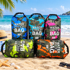 Waterproof Dry Bag 2 5 10 15 20 30L Outdoor Swimming Rafting Sack UK