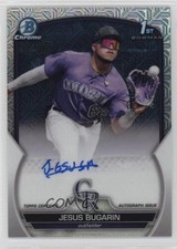 2023 Bowman Chrome Prospect HTA Choice Mojo Refractor Jesus Bugarin Auto 0c3e