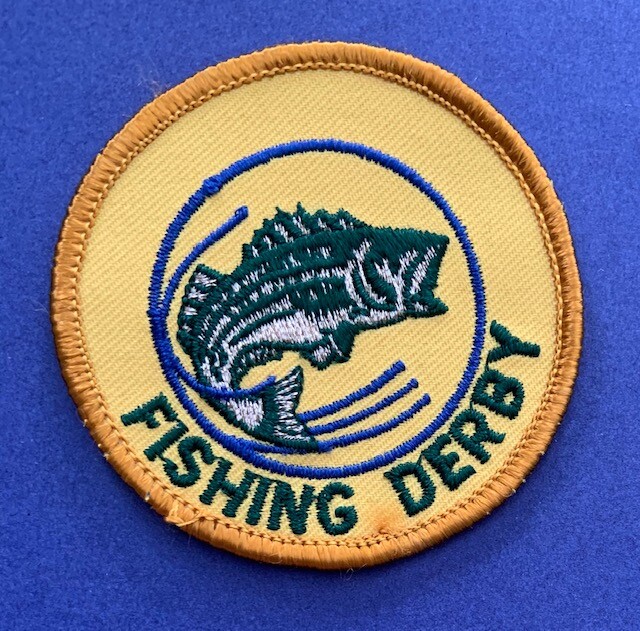Vintage Fishing Derby Patch Fish Sports 142V eBay