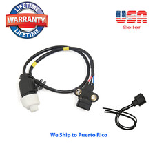 Crankshaft Crank Shaft Position Sensor + CONNECTOR for 2003-2006 Kia Sorento