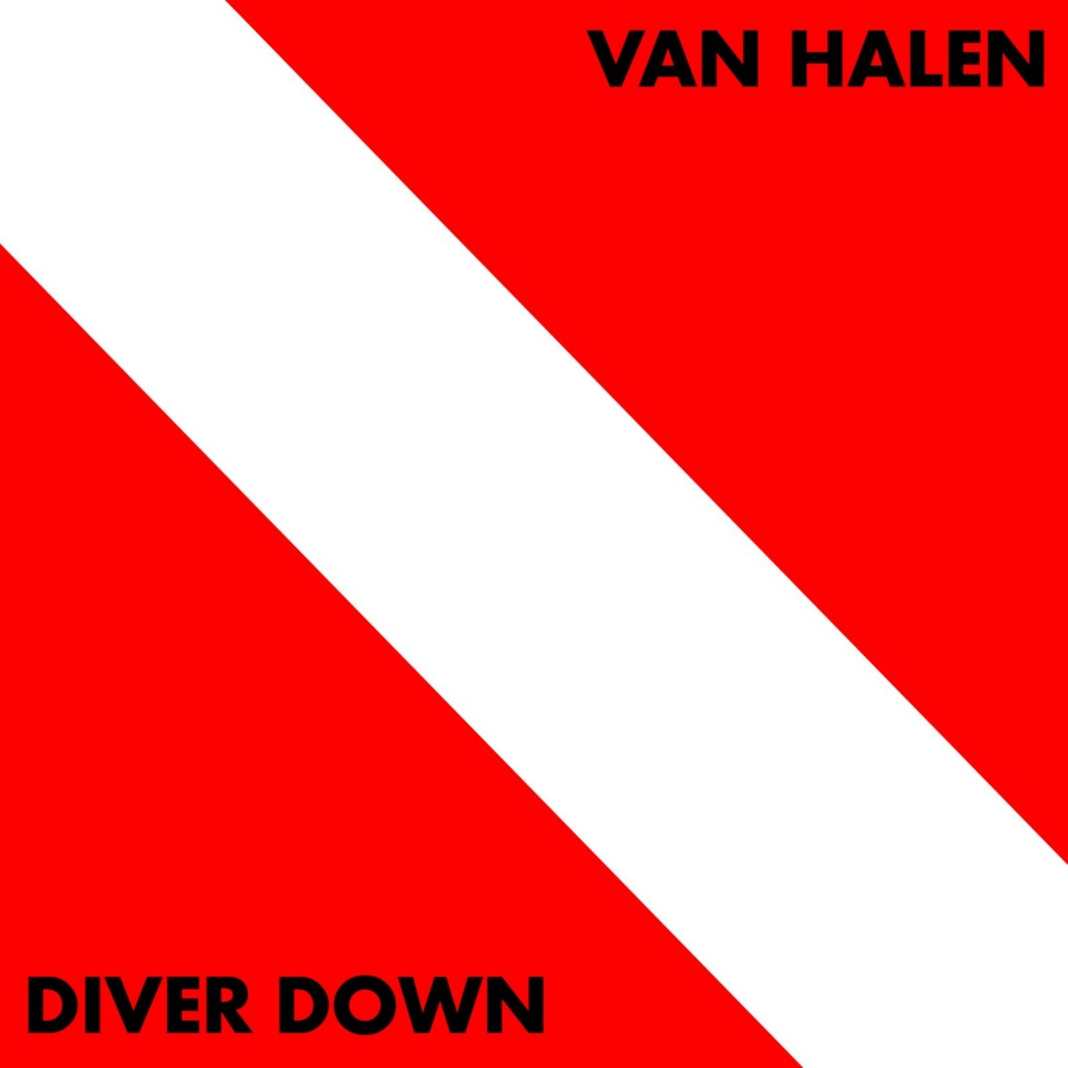 Van Halen / Diver Down【LP・USオリジナル・ステッカー】 トップブランドのファッション Van Halen Down【LP・US