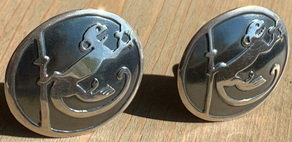 Ohrringe Silber Handarbeit Affe Fairtrade - Bild 4 von 4