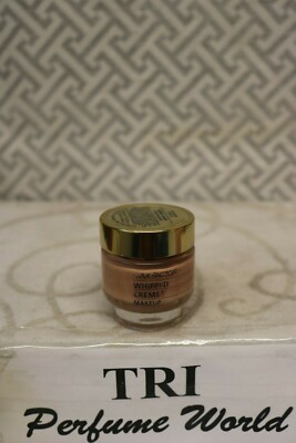 Max Factor WHIPPED CREME CREAM MAKEUP BISQUE IVORY (Warm 2) 1 oz. Jar