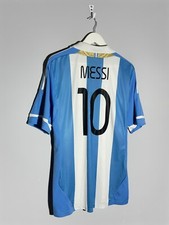 #10 Messi National Team Argentina Adidas 2011 Football Shirt Soccer Jersey 