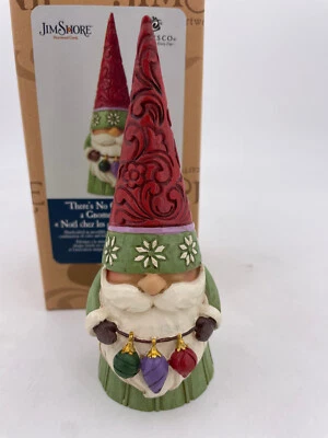Enesco Jim Shore - Christmas Gnome with Ornaments (5") #6009181