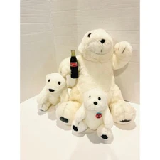 Vintage Coca Cola & Whataburger Polar Bear Collection 