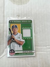Julian Ryu Takeda 2023 Panini USA Stars & Stripes Jersey #U18-JT NrMt