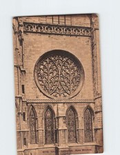Postcard Rose Window Lincoln Cathedral Lincoln England