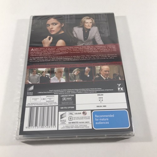 Daños Temporadas 1 2 3 4 y 5 DVD Región 4 PAL Glenn Close Rose Byrne TV Drama - Imagen 8 de 16
