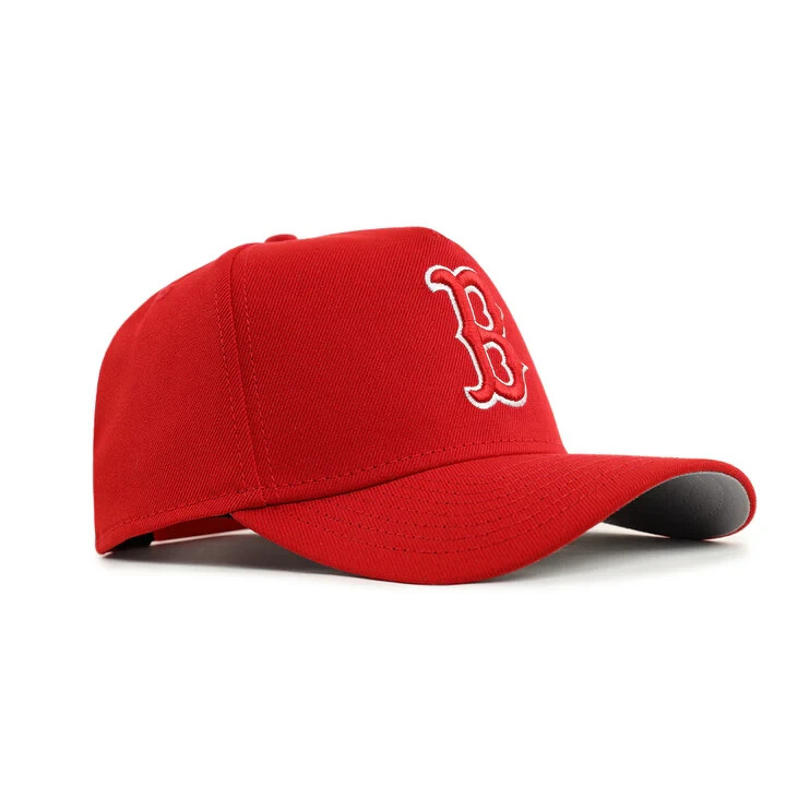 theredthread S logo cap scarlet wh×gry THEREDTHREAD / ザレッド