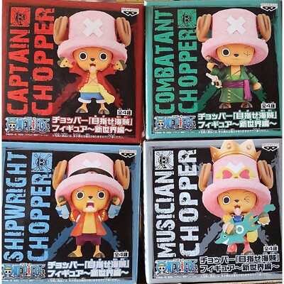 BANPRESTO ONE PIECE Chopper Pirate Figure New World Luffy Zoro