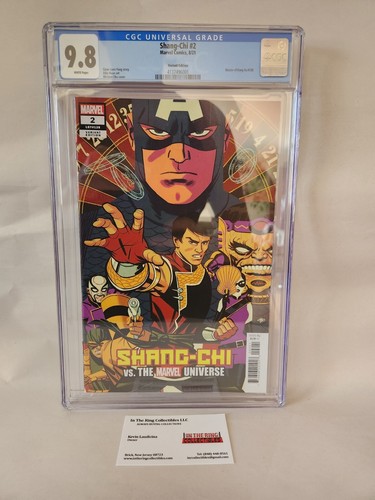 Shang-Chi #2 1:50 Variant 8/21 CGC 9.8