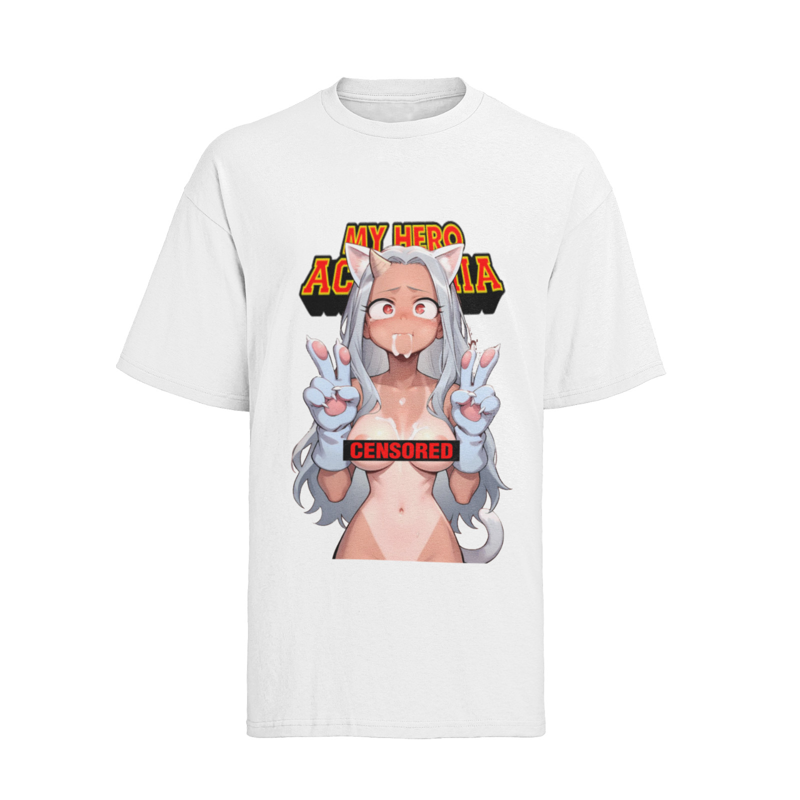 Eri | My Hero Academia Waifu Hentai Girl Anime Waifu Algodón Hombre Camiseta