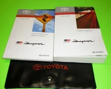 2020 TOYOTA GR SUPRA OWNERS MANUAL SET 20 CASE +NAVIGATION GUIDE Premium- Launch
