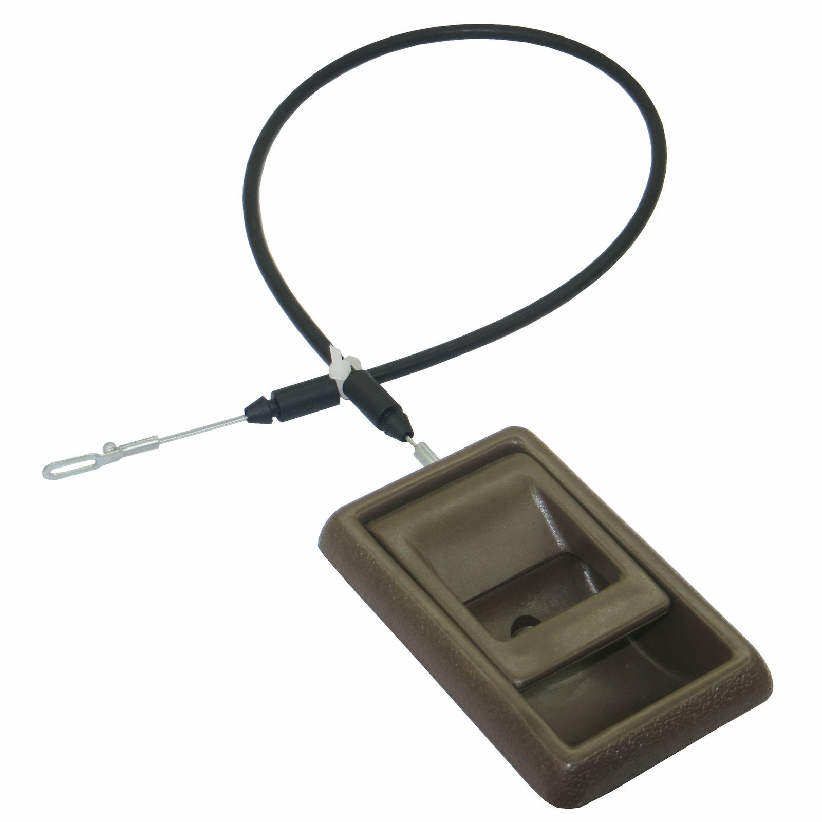 Brown Flapper Style Recliner Release Handle for Lane,Action, Exposed Wire 68mm