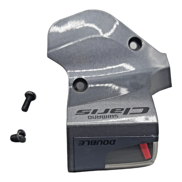 Shimano Claris SL-2400 Ganganzeige Abdeckung Links Grau Schalthebel 2 Fach Neu-image