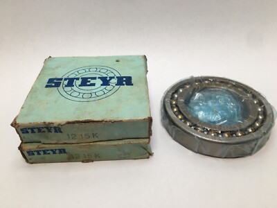 Steyr 1215K Self Aligning Bearing 75x130x25 mm 1215-K 2 pcs
