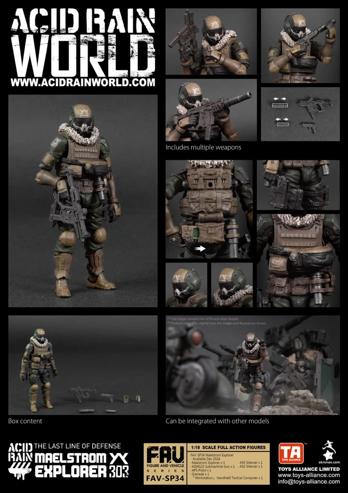 13480 TOYS ALLIANCE Acid Rain FAV-SP34 Maelstrom Explorer - Image 3 of 4