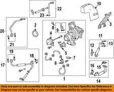 GM OEM Turbocharger Turbo-Water Inlet Pipe Washer 12662186