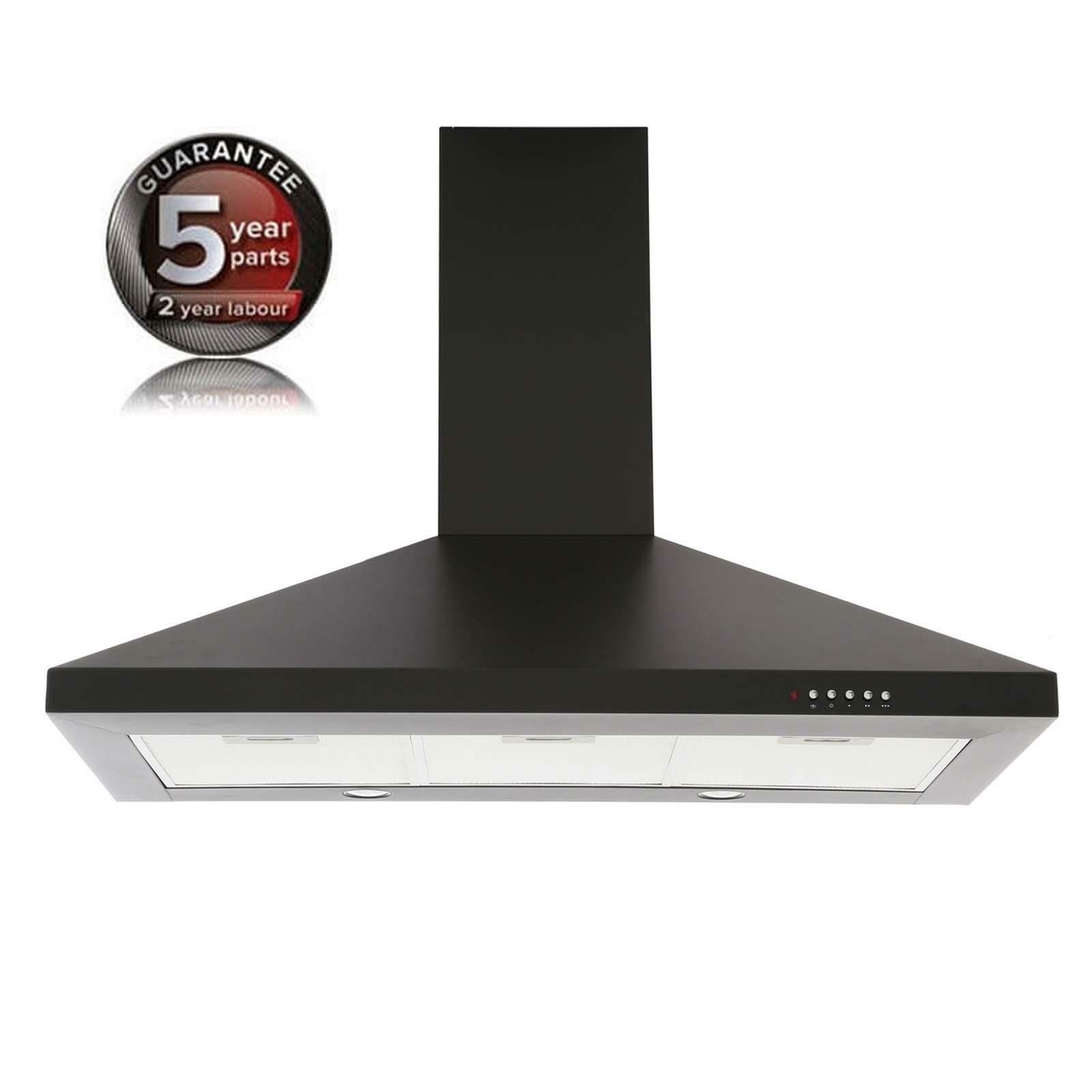 cda angled cooker hood 90cm