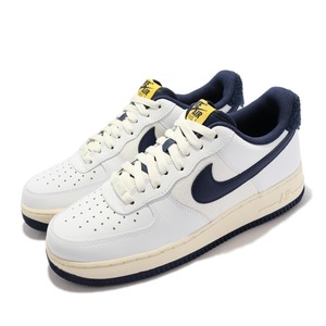 Nike Air Force 1 07 LV8 AF1 White Navy Yellow Men Unisex Casual Shoes  DO5220-141 | eBay