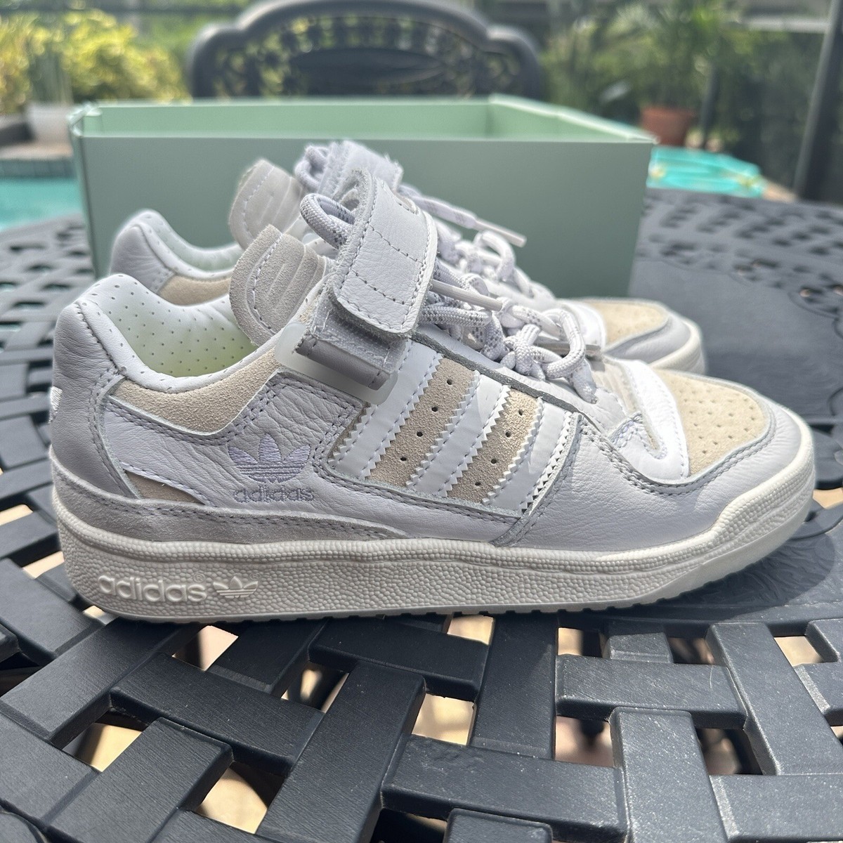 Adidas Ivy Park x Forum Low White Unisex Athletic Shoes