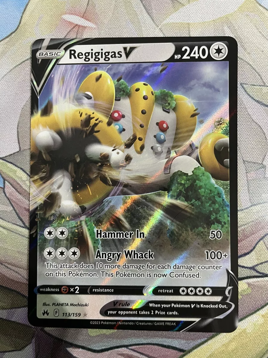 Regigigas V - 113/159 - Ultra Rare - Pokemon Singles » Crown Zenith -  CoreTCG