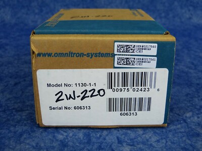 Omnitron 1130-1-1 miConverter 10/100 Plus RJ-45 to 100 Fiber MM/SC/SF G53