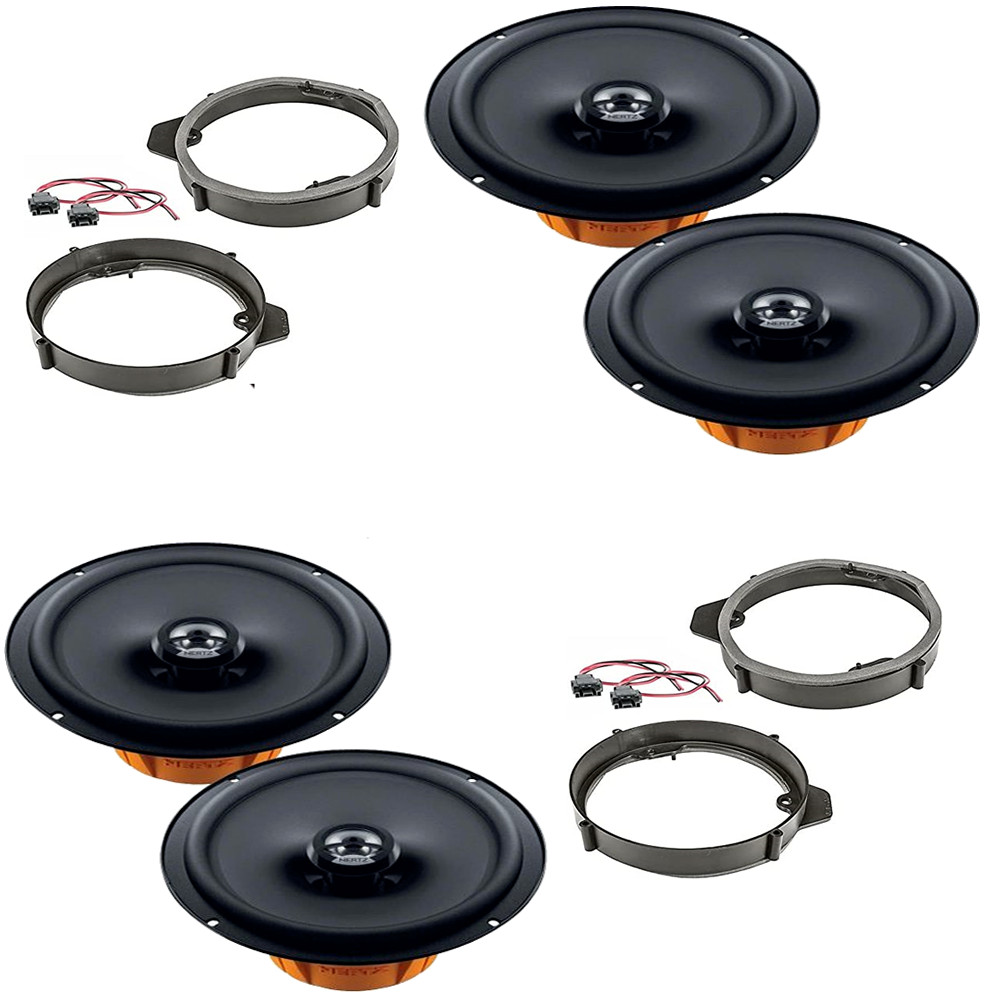 Kit 4 Casse Hertz Mercedes Anteriori e Posteriori - Upgrade Audio Premium