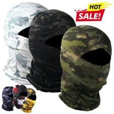 Soft Balaclava Face Mask Men's Tactical Military Army Full Face Mask for Hunting